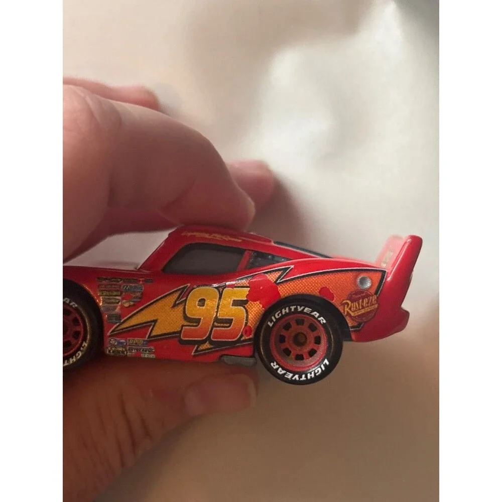 Mattel Disney Pixar Cars Sage Vanderspin Gask-Its #80, Lightning McQueen- set